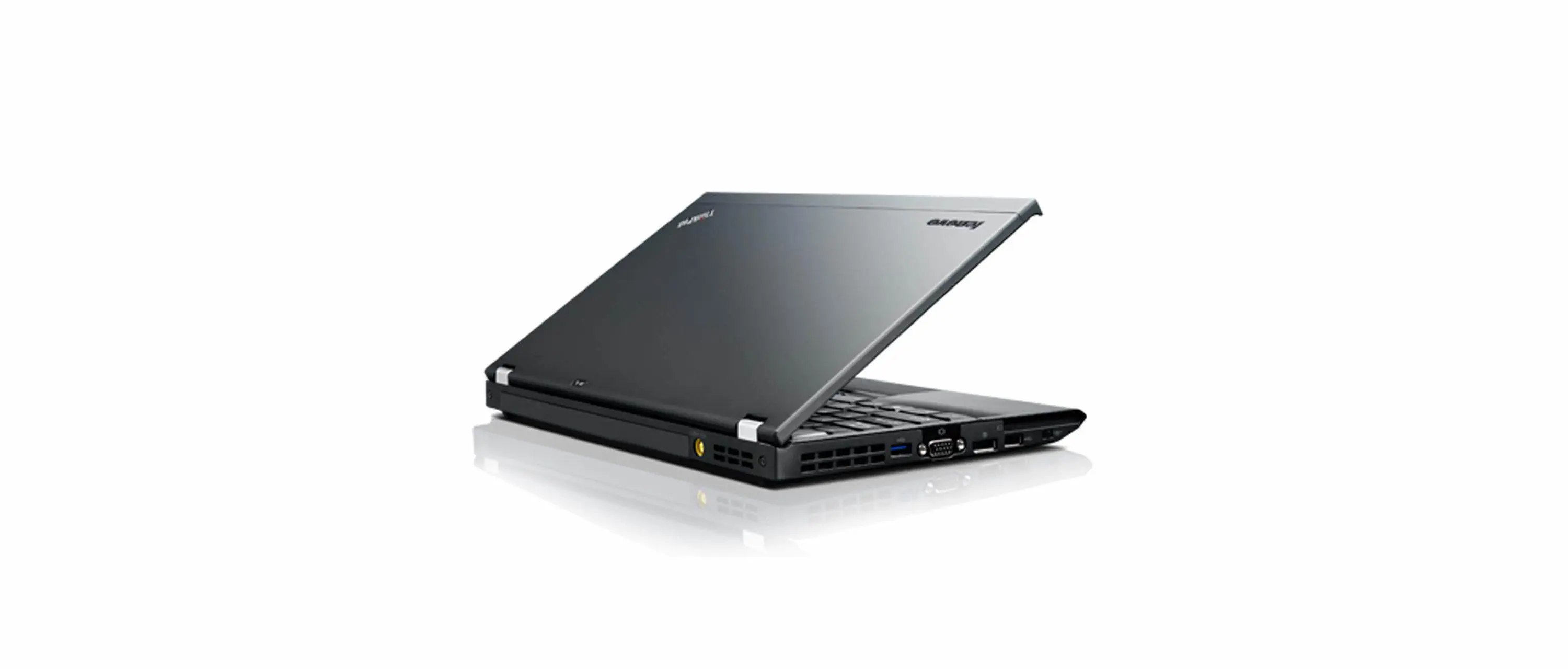 The X220 is a 12.5in laptop with a nice keyboard. Pretty portable!